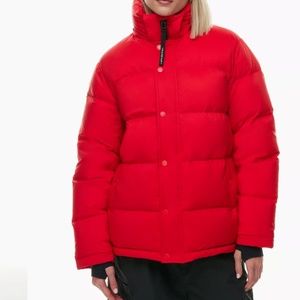 Aritzia SuperPuff in Catalina